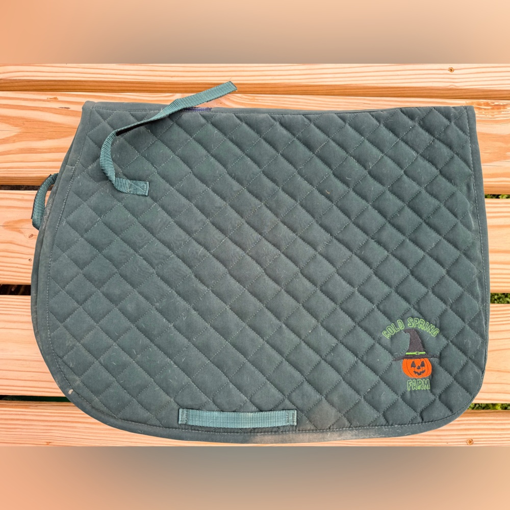 Dover saddlery English AP saddle pad monogrammed